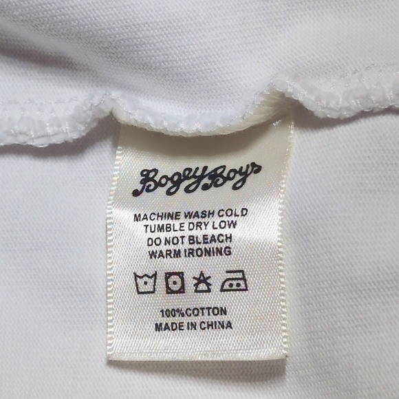 Bogey Boys L White Macklemore Climate Pledge 2023 23 Concert Shirt - Picture 6 of 6